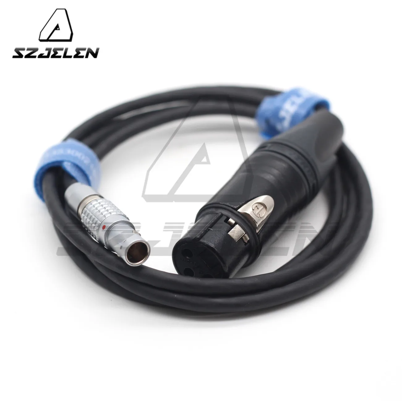 Alexa Mini LF Audio Cable, XLR 3Pin to 0B 6Pin Audio Port Dual Track Cable for Camera ARRI Alexa Mini LF, ALEXA 35 Camera