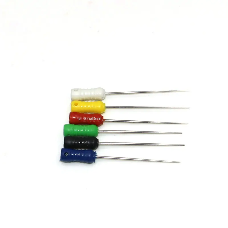 1Pack Dental Pluggers Files Stainless Steel 21mm 25mm for Condensating Gutta Percha Endo Files Endodontics Instruments