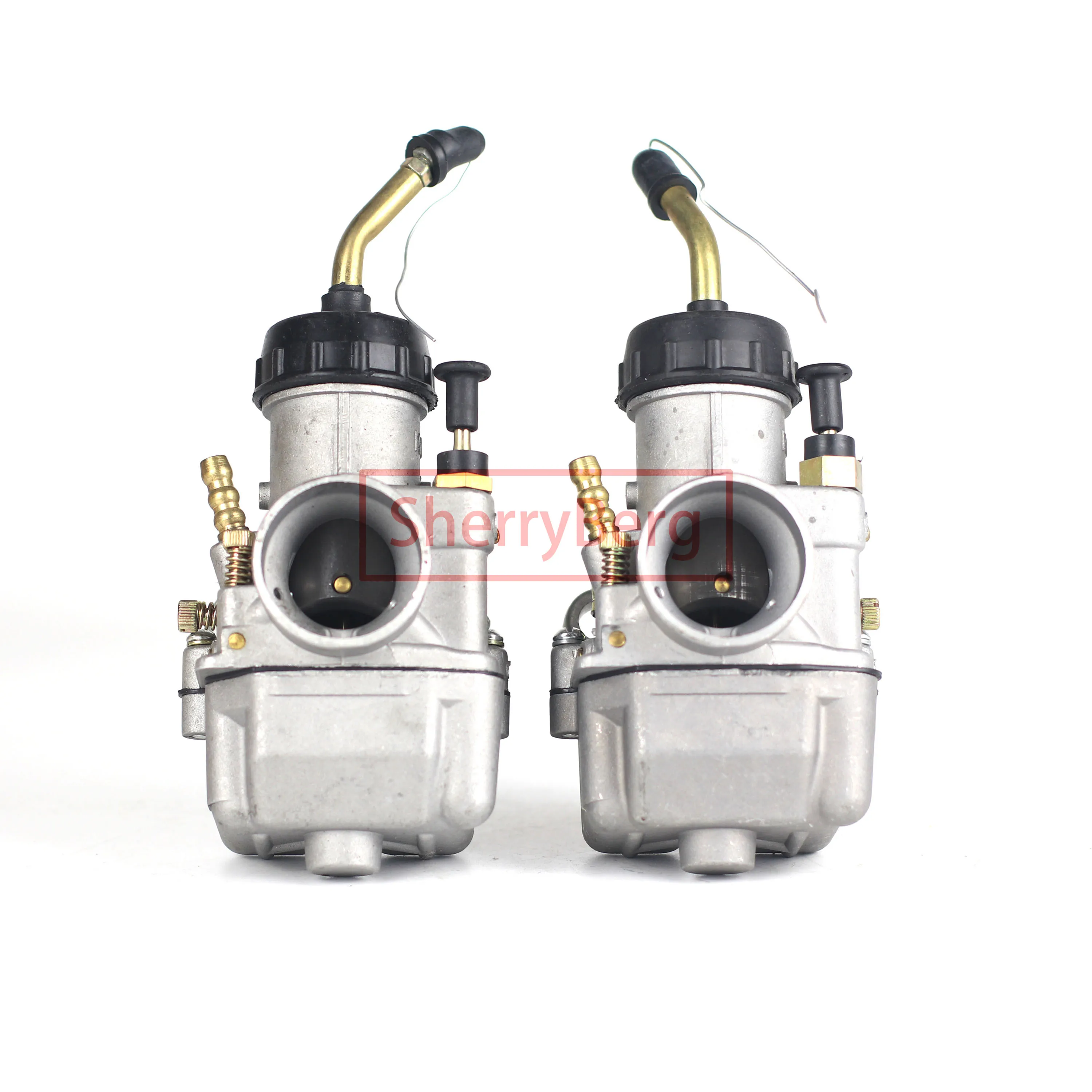 sherryberg New Replacement Pair Carbs K68Y K68Y-1/ FOR URAL/DNEPR 650CC Russian Motorcycle For IMZ-8.123 MT-11 CMH 8 Engine