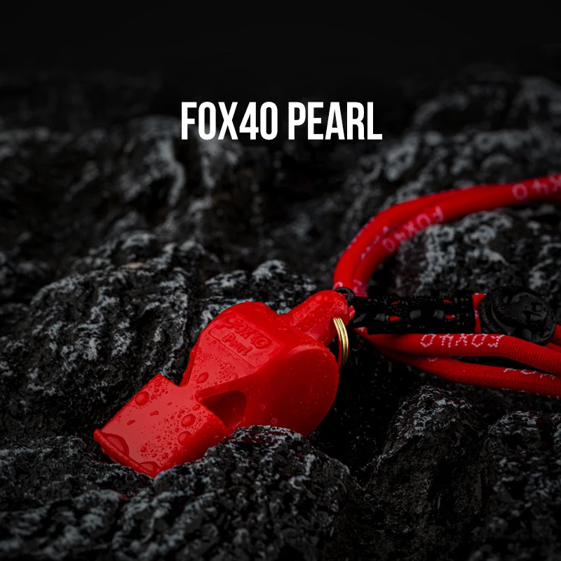 Canada Original Fox 40 Pearl Whistle Optimal Choice for Elderly Security and Child Safety 2-Chamber Pealess 90dB Fox40 Whistle