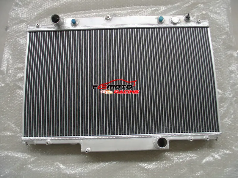 Aluminum Radiator + Fan Racing For 1991-1996 LEXUS SC400/TOYOTA SOARER UZZ30/31/32 1UZFE AUTO 95 94 93 92