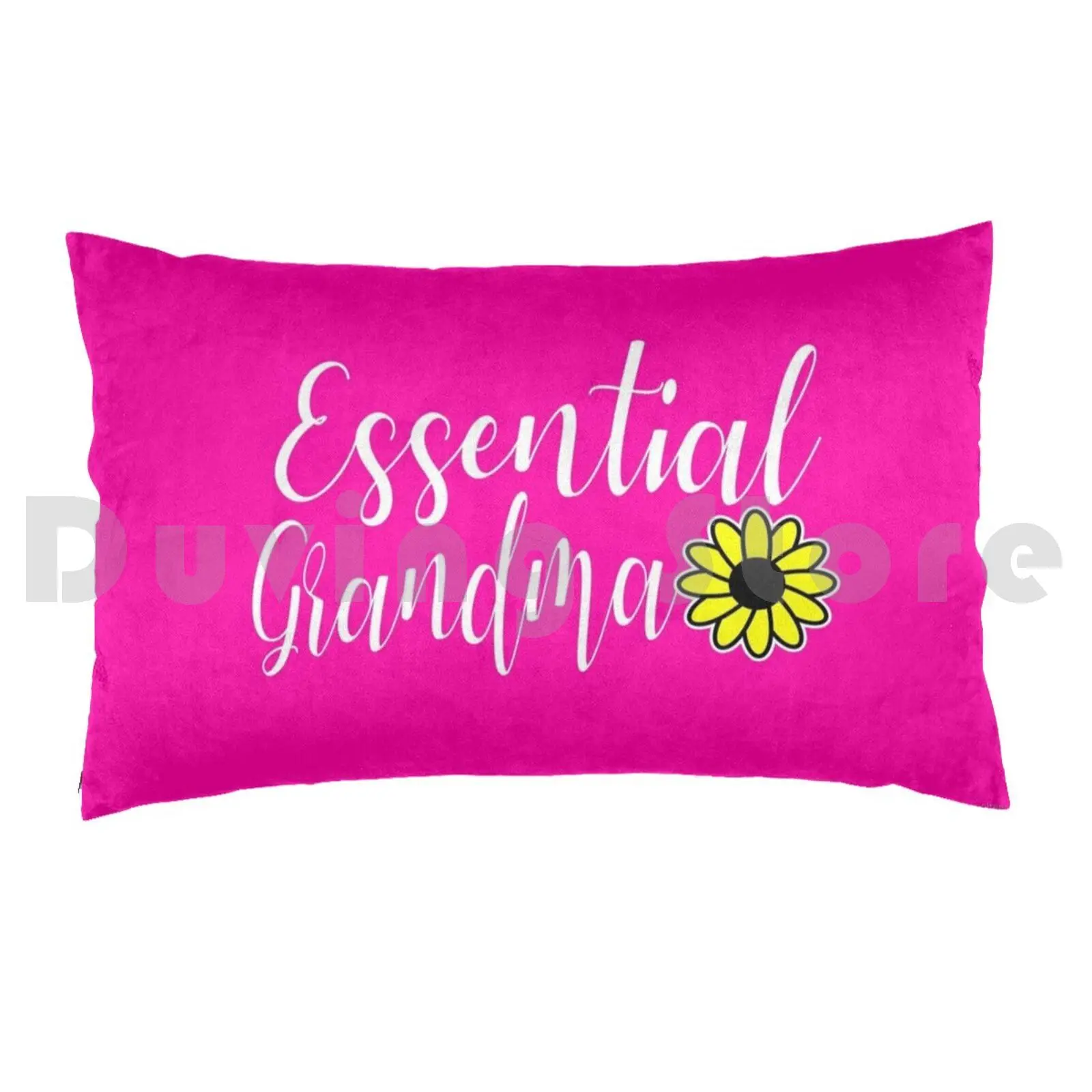 Essential Grandma Pillow Case 20*30 Inch Essential Grandma Mothers Day Birthday Christmas Granny Grandmother