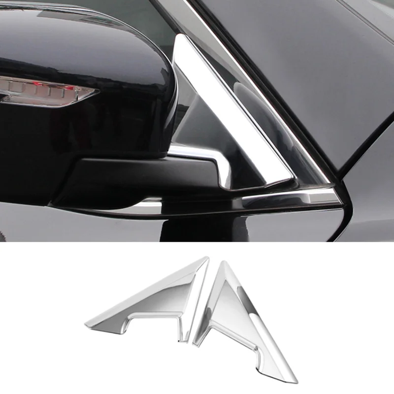 

For Nissan XTrail X-trail T32 2014 15 16 17 18 2019 Car Front A-pillar Rearview Tuning Mirror Bracket Trim Cover Accessories