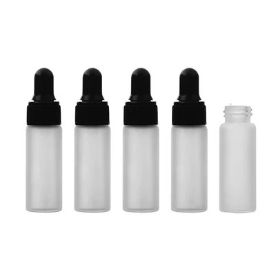 5ml/10 ml/30 ml/50 개/몫/100 ml 작은 유리 병 에센셜 오일 병 유리 병 샘플 테스트 용기