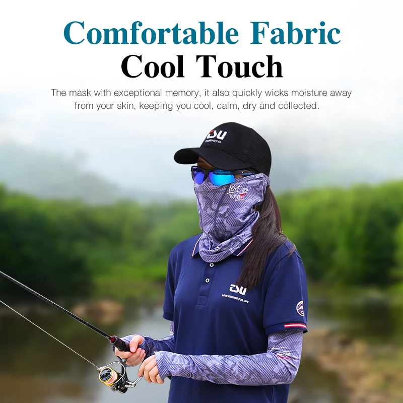 Tsurinoya Angel Mask – Careta solar UV transpirable para pesca deportiva - imagen 4