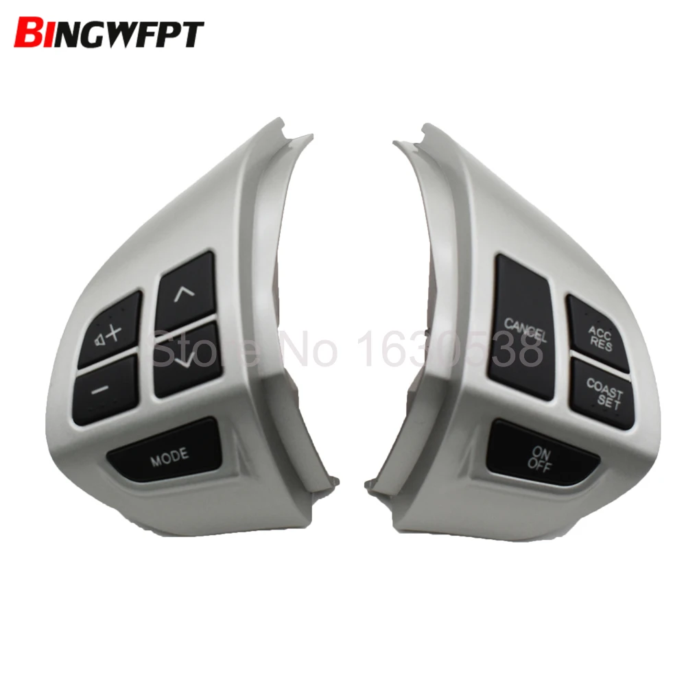 Car styling buttons For Peugeot Citroen C-Crosser Multi-function Car steering wheel control buttons with cables