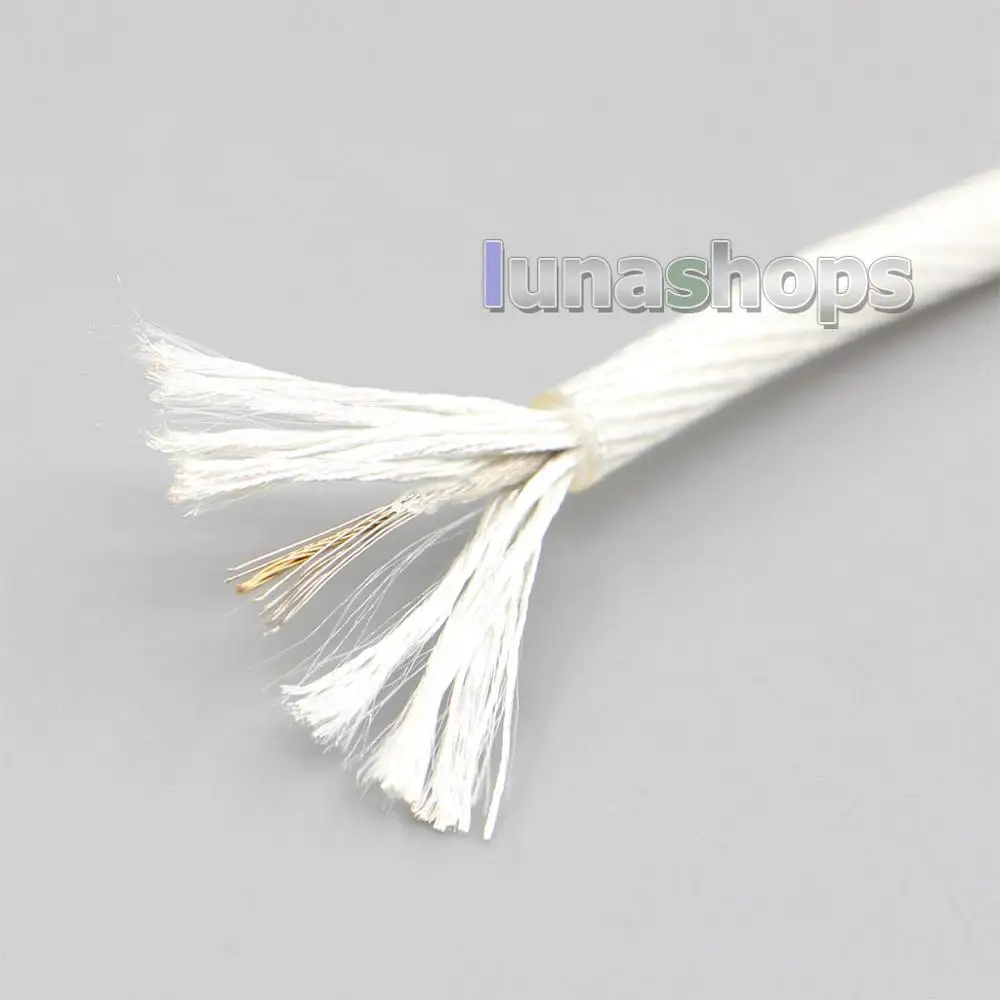 10m Type 6 IIzi 315*0.05mm 7N OCC Shielding + 21*0.07mm 99% Pure Silver Palladium Plated+ 7N OCC Gold Plated Earphone Wire