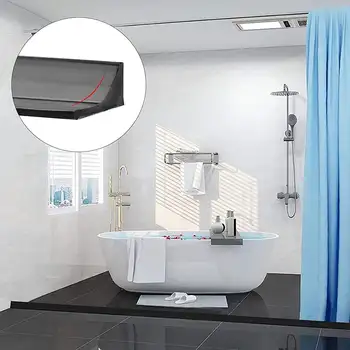 1條自黏矽膠防水條浴室擋水條可彎曲門底密封條淋浴擋水條 6 最佳銷售 浴室用水 - №2