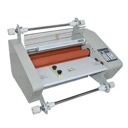 FM360 110v / 220v A3 paper laminating machine,Four Rollers,worker card,office file laminator