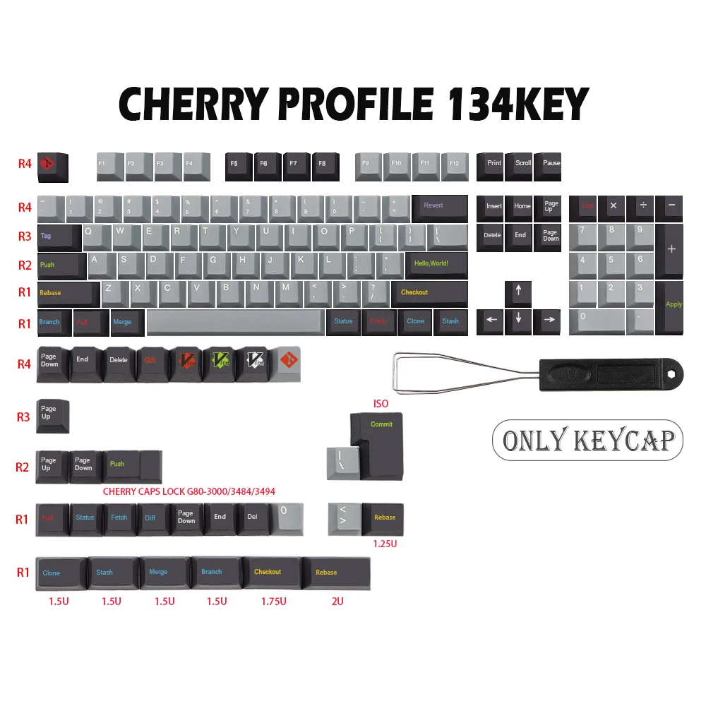 GMK-KEY忘却キーキャップ桜プロファイルmxスイッチGK61 64 68 108 6.25uスペースバー染料昇華キーキャップ聖霊降臨祭1.75uシフトキー