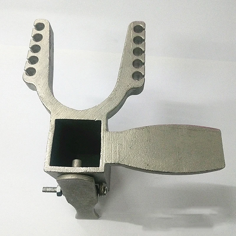 Mechanical slingshot DIY accessories 25*25mm pedal sliding module Stainless steel trigger Strong rubber band Slingshot