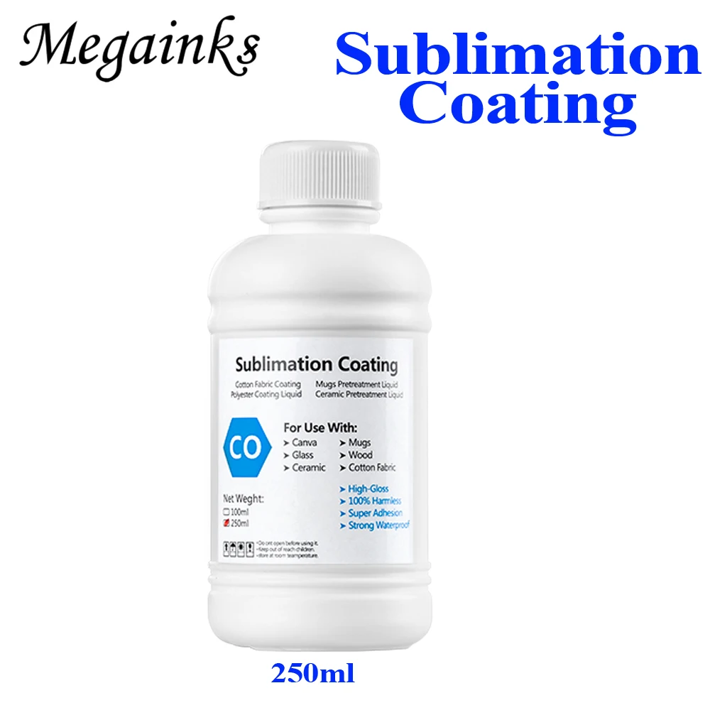 1000ml 500ml 250ml Sublimation Ink Coating for Clothes Heat Transfer Ink Transparent Pretreatment Fluid sublimation coating