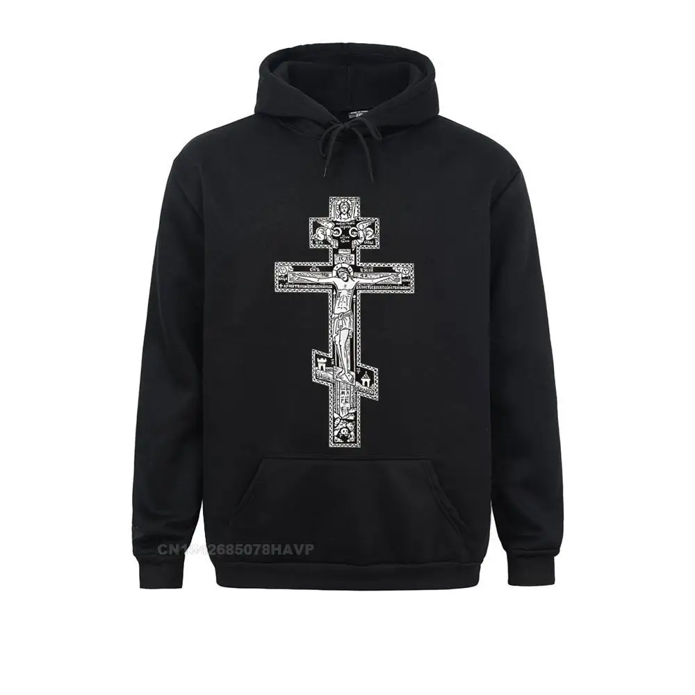 Russian Greek Byzantine Orthodox Cross Harajuku Hoodie Hoodies For Women Graphic Sweatshirts Prevalent Sportswears Long Sleeve