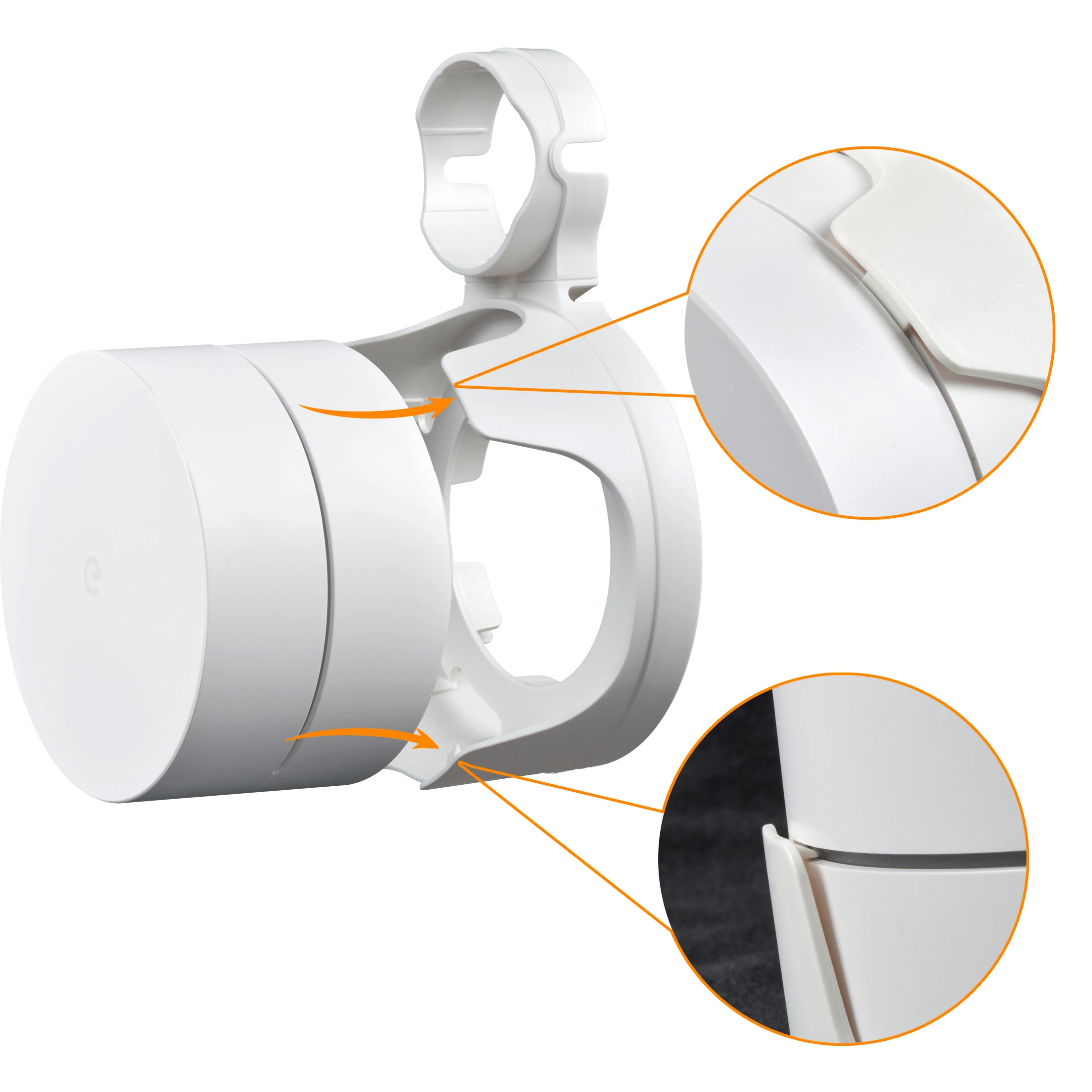 STANSTAR-soporte de pared para Google WiFi, accesorio para enrutador y sistema de Google Mesh, conveniente, versión 2020