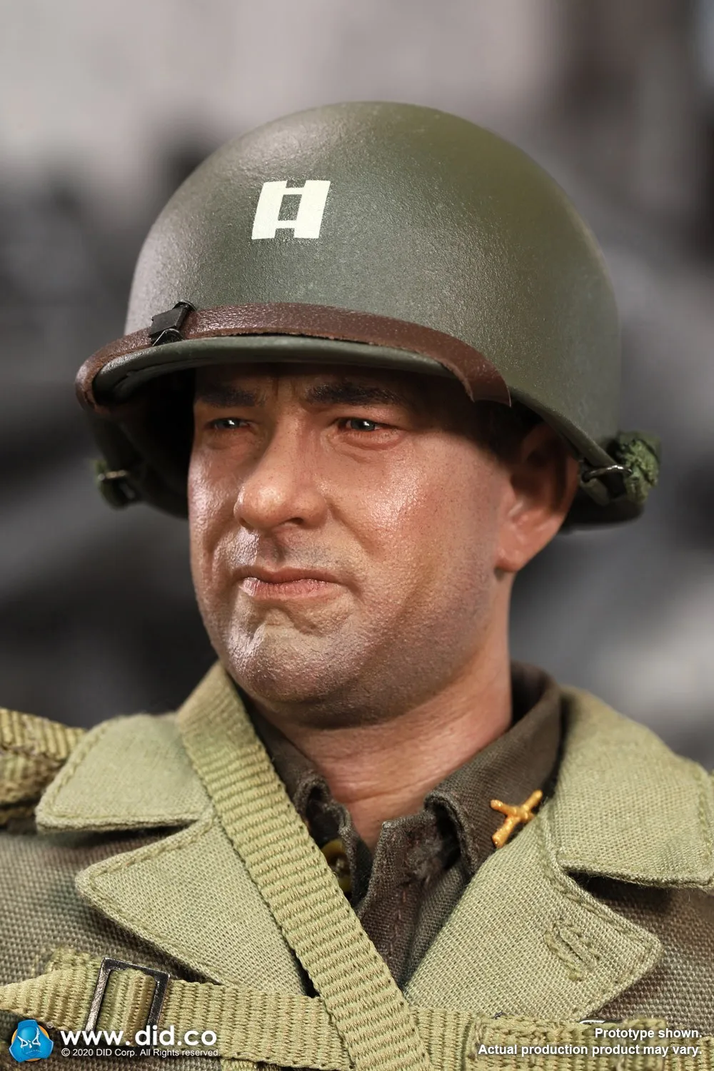 In Stock 1/6th DID A80145 WWII US Army Ranger Captain Miller US Army Head Sculpture Model Can Suit Mostly 12inch Body Collection