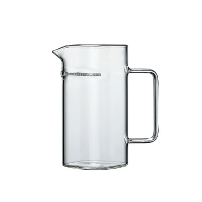 Creative Square Transparent Glass Tea Cup with Filter, Teaware, Small Tea Maker, Milk Frothing Pitcher, Teaware, Drinkware