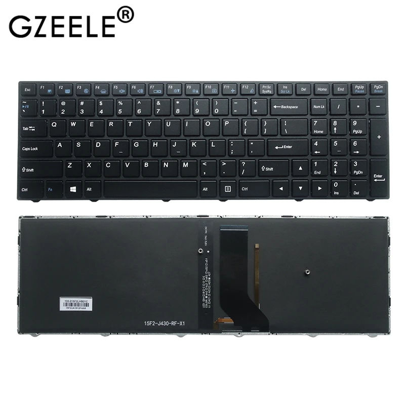 NEW US laptop keyboard FOR Hasee Z7M Z7-KP7GS ZX7-CP5S2 Z7M-CT7GS Z7M-KP7G1 Z7M-KP5GS k690E US laptop keyboard White backlight