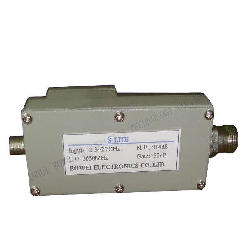 

MMDS Down Converter LNB S Band Lnb 5.8 to 6.1GHz Manufacturer Singal HD Amplifier Satellite TV Receiver Engineering