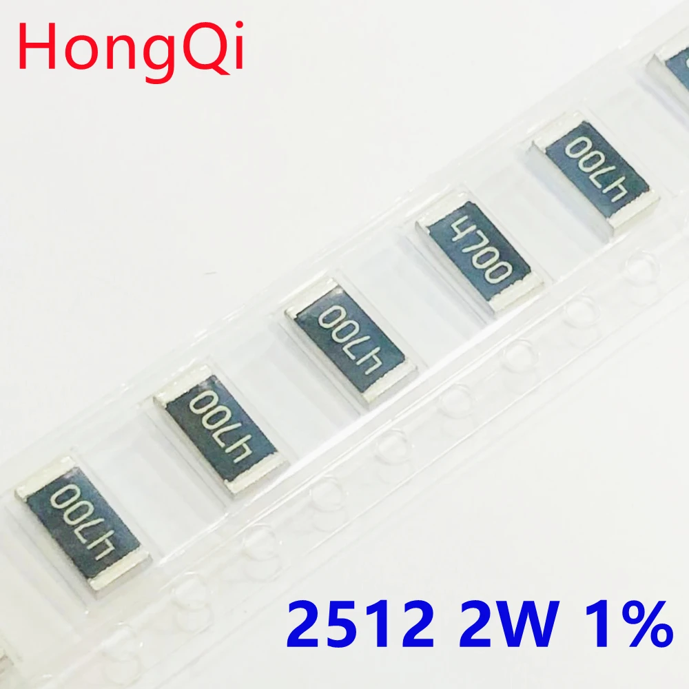 50pcs 2512 1% SMD resistor 2W 470R 4700