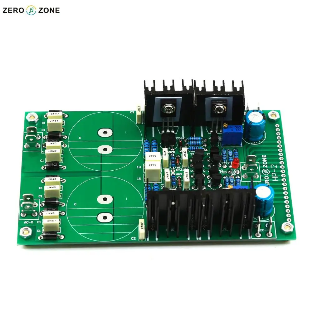 Placa/kit/PCB de fuente de alimentación servo regulada Clase A paralela HP2 de bajo ruido Hifi para preamplificador/AMP/DAC