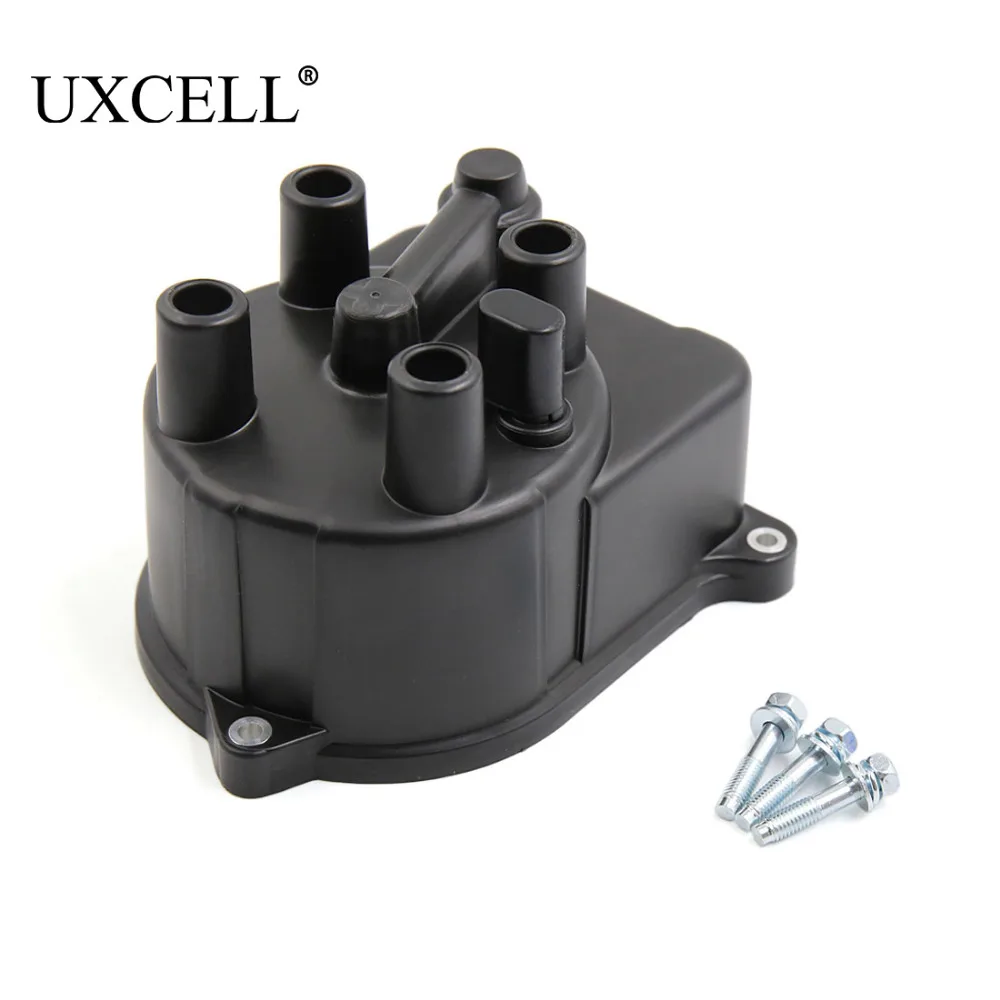 UXCELL 30102-P54-006 Car Ignition System Distributor Cap For Honda Civic 1995-2000 For Accord 1998-2002 For CR-V 1997 TO 2001