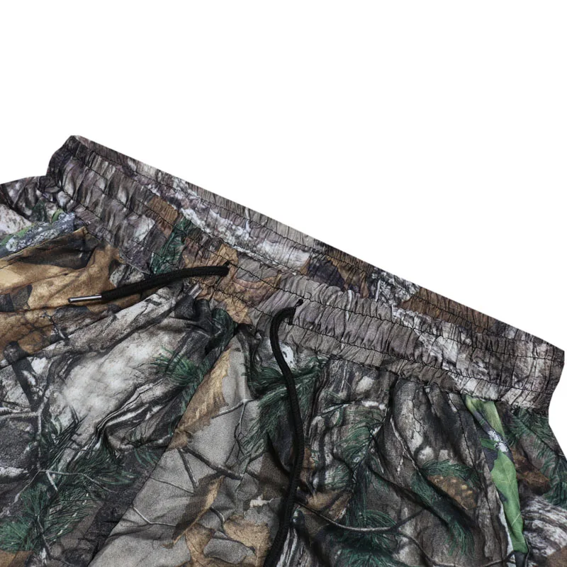 Ultra Thin Men\'s Summer Hunting Fishing Full Pants Polyester Breathable Jungle Trousers Outdoor Bionic Camouflage Ghillie Pants