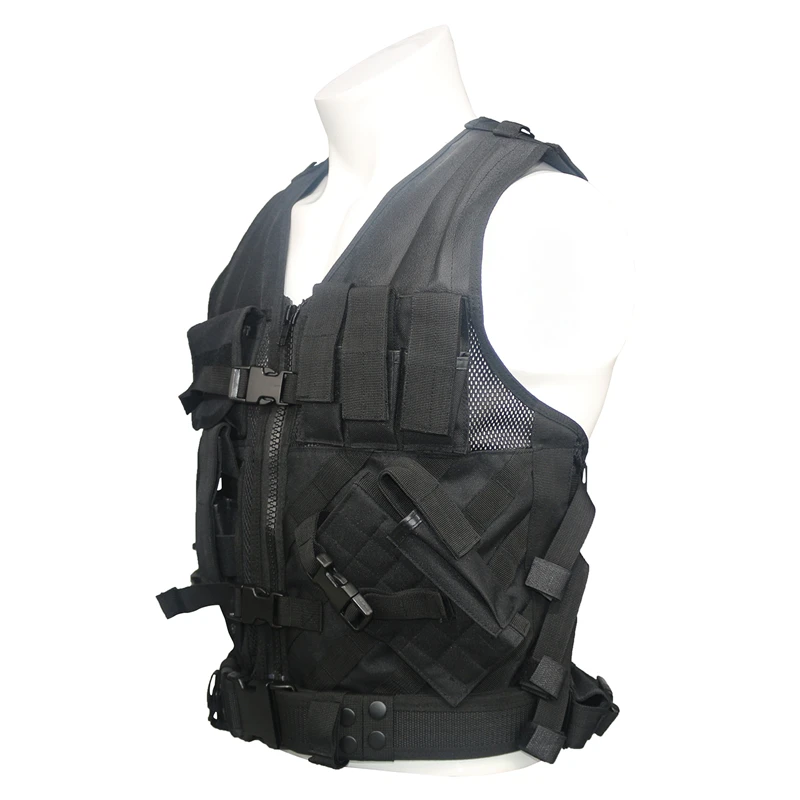 Military Tactical Vest Quick Removal Army Vests Airsoft Paintball Outdoor CS Hunting Body Armor Plate Carrier Protective Coat