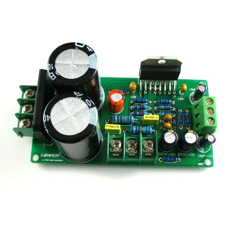 

Two-Channel LM4766 T Power Amplifier Board 50W*2 With Rectifier Filter Capacitor