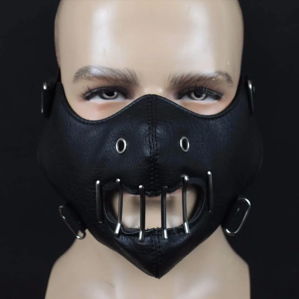 The Silence of the Lambs Cosplay Mask, Halloween Party Props, Halloween Masquerade, Masquerade, Steel Teeth