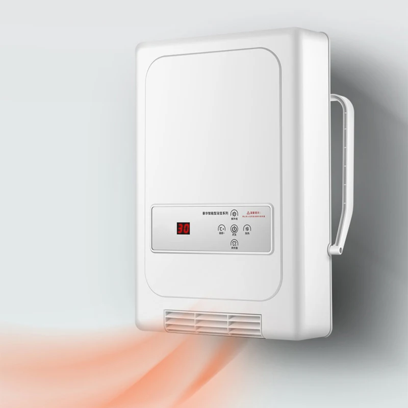 مسخن الهواء اللمس الذكية حمام متعددة الوظائف الحائط سخان للحمام إزالة الرطوبة والملابس الجافة المضادة للبكتيريا