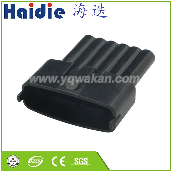 Free shipping 2sets 6pin throttle plug diesel common rail   connector, male part of 1 928 403 740 1928403740  HDB069Y-3.5-11