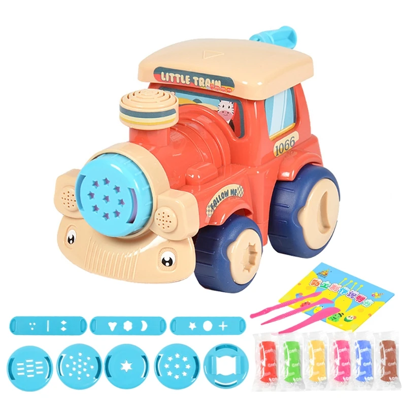 2024 New Color Clay Pig Noodle Machine Dumpling Machine Set Space Clay Plasticine