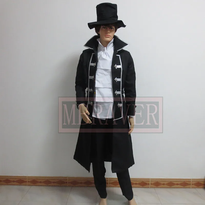 

Pandora Hearts Gilbert Stain Nightray Raven Christmas Party Halloween Uniform Outfit Cosplay Costume Customize Any Size