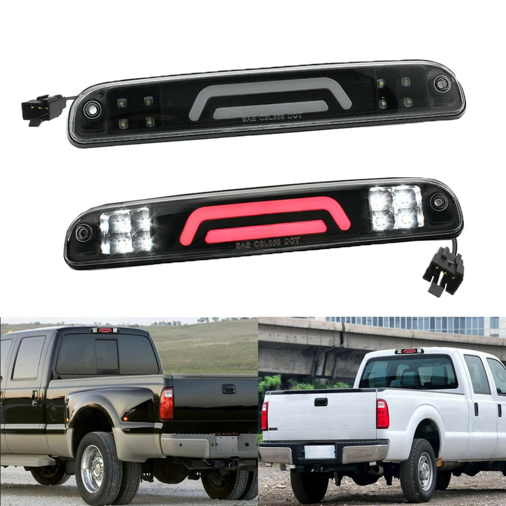 LED Third 3rd Brake Light For Ford Ranger F-250 F-350 F-450 F-550 SD Cargo DRL Additional Rear High Mount LED Stop Lamp Car