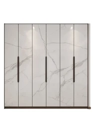 modern simple overall custom wardrobe sliding door cloakroom wardrobe door panel imported from Germany