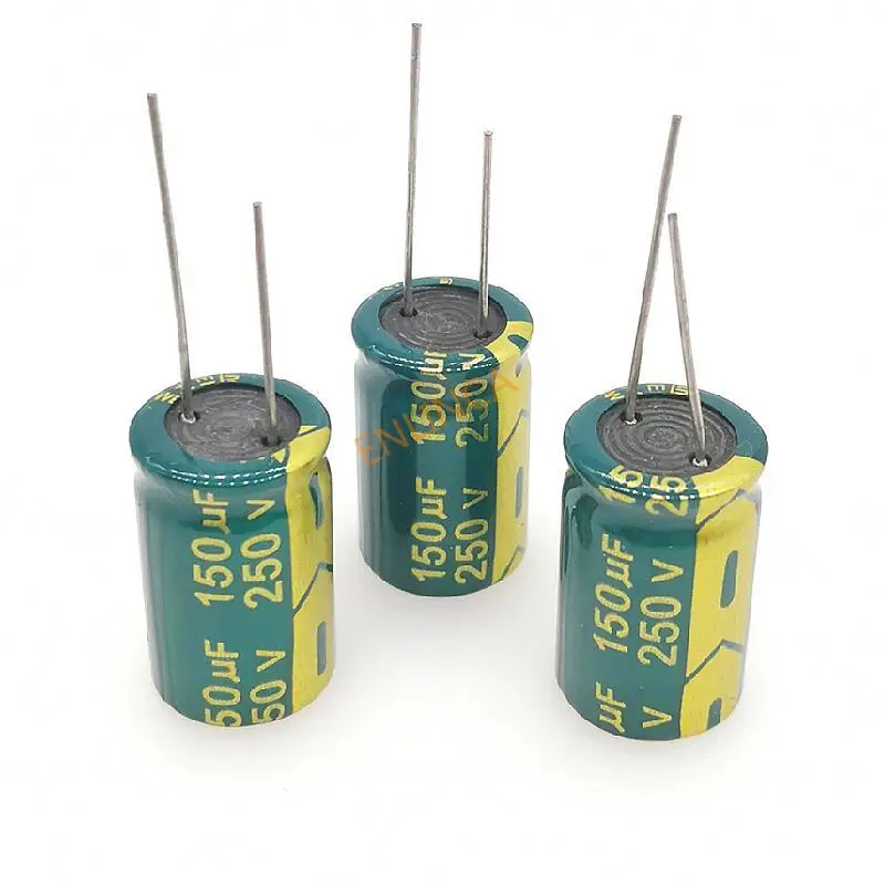 5pcs/lot 250v 150uf High Frequency 18*25 20% RADIAL Aluminum Electrolytic Capacitor 150000NF 20%