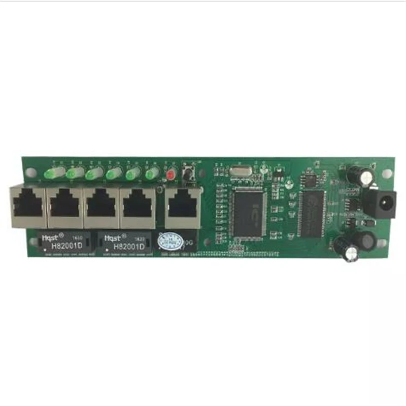 Oem Hoge Kwaliteit Mini Goedkope Prijs 5 Poort Switch Module Manufaturer Bedrijf Pcb Board 5 Poorten Ethernet Netwerk-switches Module