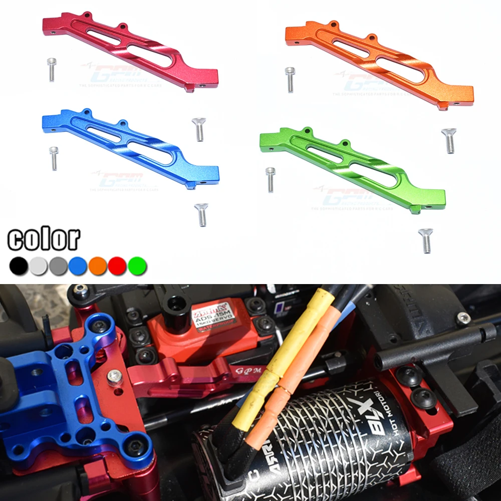 GPM ARRMA 1/7 INFRACTION LIMITLESS FELONY 6S Upgrade Accessories Metal Aluminum Front Chassis Brace Support Frame Rod ARA320511