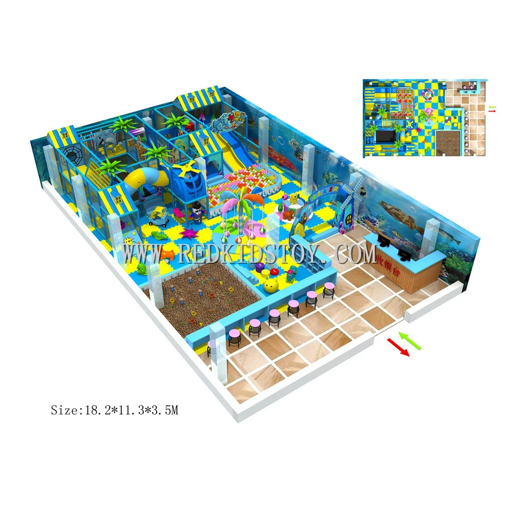 Electronic Indoor Playground for Shopping Mall CE Approved Kids Playground 150721