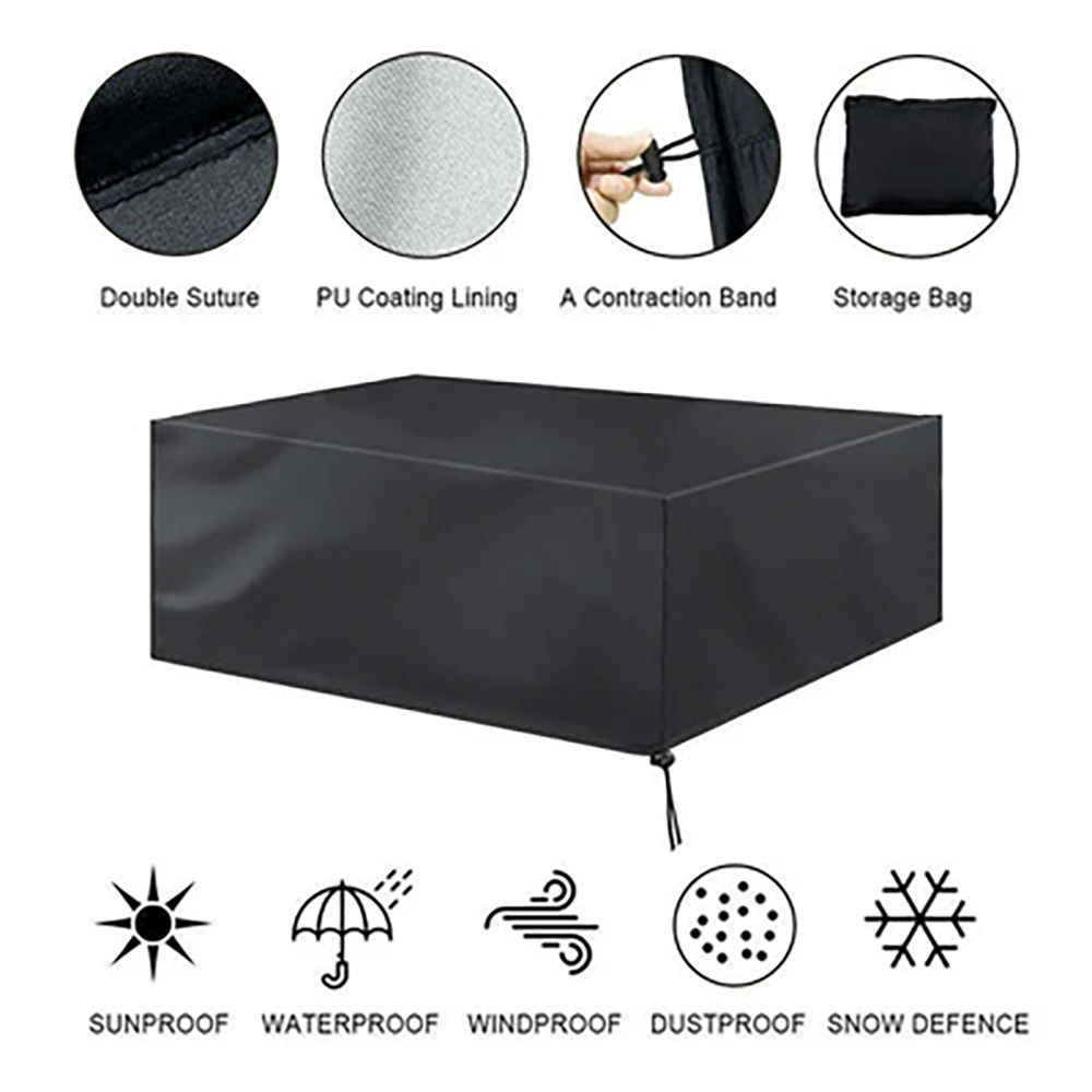 36 size Waterproof cover outdoor patio garden furniture dust cover  rain and snow chair cover sofa table and chair cover