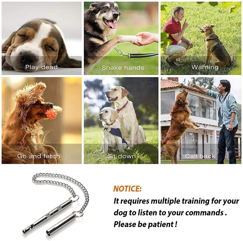 Benepaw Professional Ultrasonic Dog Whistle Adjustable Pitch Effective Stop Barking Training Device Pet Silent Bark Control