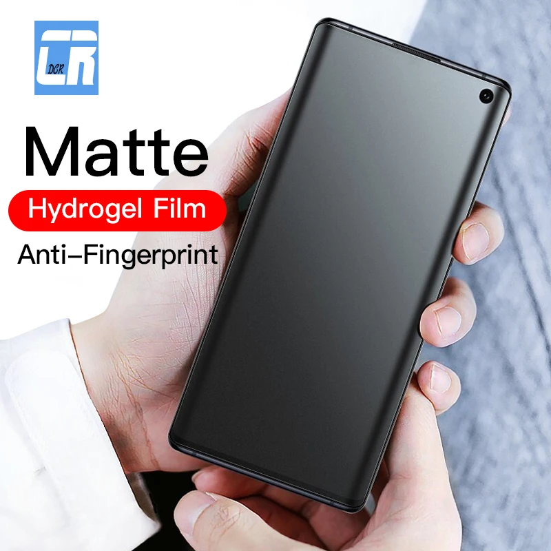 

100D No Fingerprint Matte Hydrogel Film for Samsung galaxy Note 10 20 9 S9 S10 S20 Plus S21 S22 S23 Ultra Screen Protector