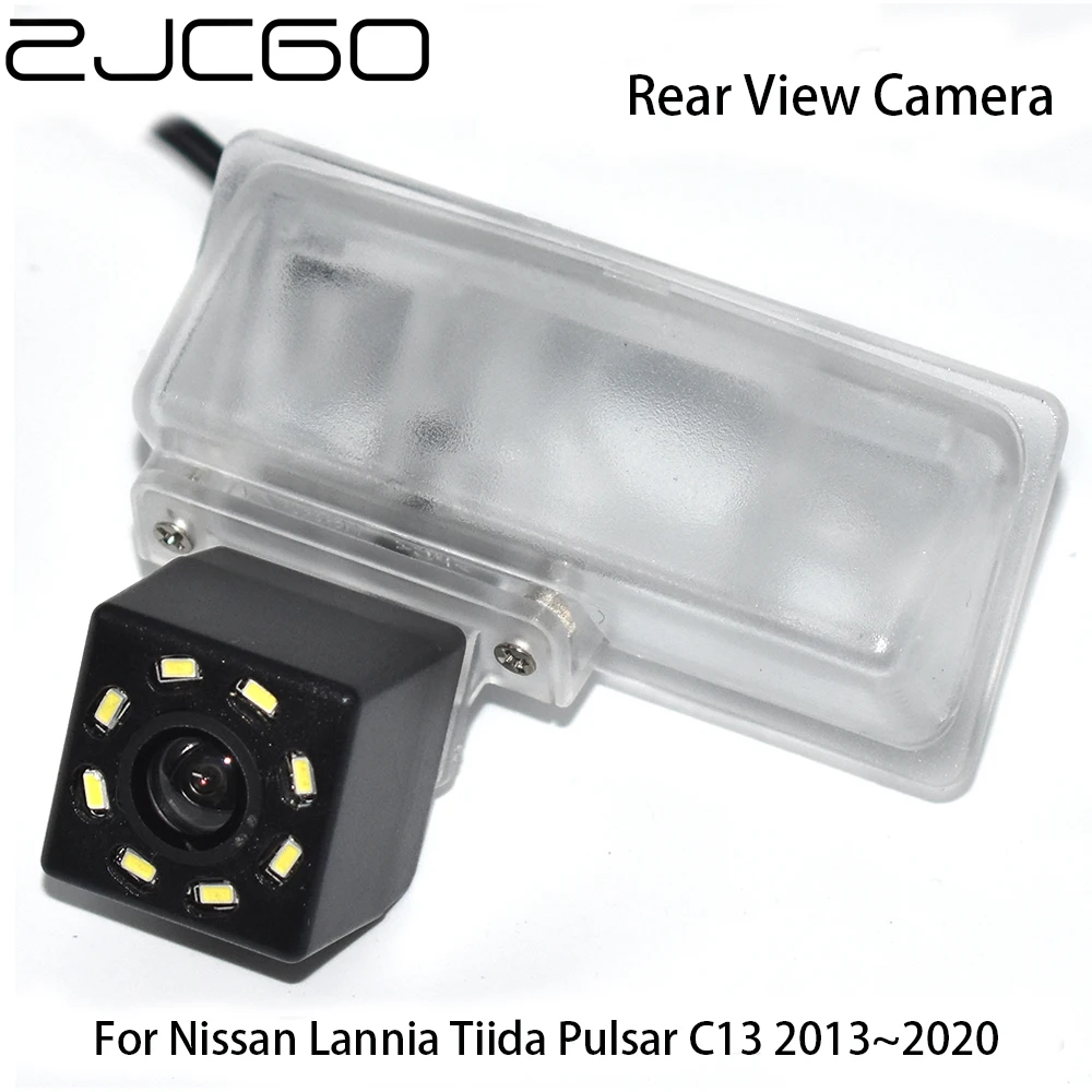 ZJCGO HD CCD Car Rear View Reverse Back Up Parking Night Vision Waterproof Camera for Nissan Lannia Tiida Pulsar C13 2013~2020