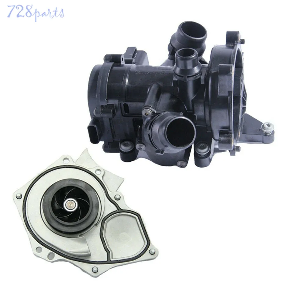 Electronic Engine Water Pump Thermostat Housing Assembly Fit For VW Beetle Audi A3 A4 A5 A6 A7 A8 Q3 Q5 Q7 06L 121 111 H/G