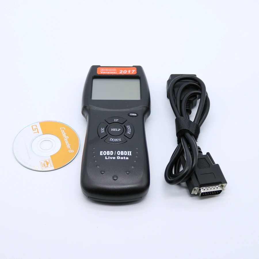 2017 Universal Car Fault Code Reader D900 OBD2 EOBD CAN Diagnostic Scanner Tool