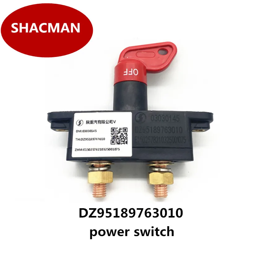 

DZ95189763010 Адаптированный к SHACMAN Delong F3000 F2000 Новый M3000 переключатель питания, переключатель питания, запчасти для грузовиков, автомобильные аксессуары