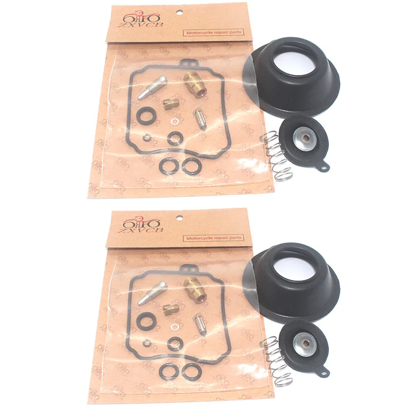 

2set for XVS650 V-STAR 1998-2005 XVS 650 Motorcycle carburetor repair kit plunger diaphragm