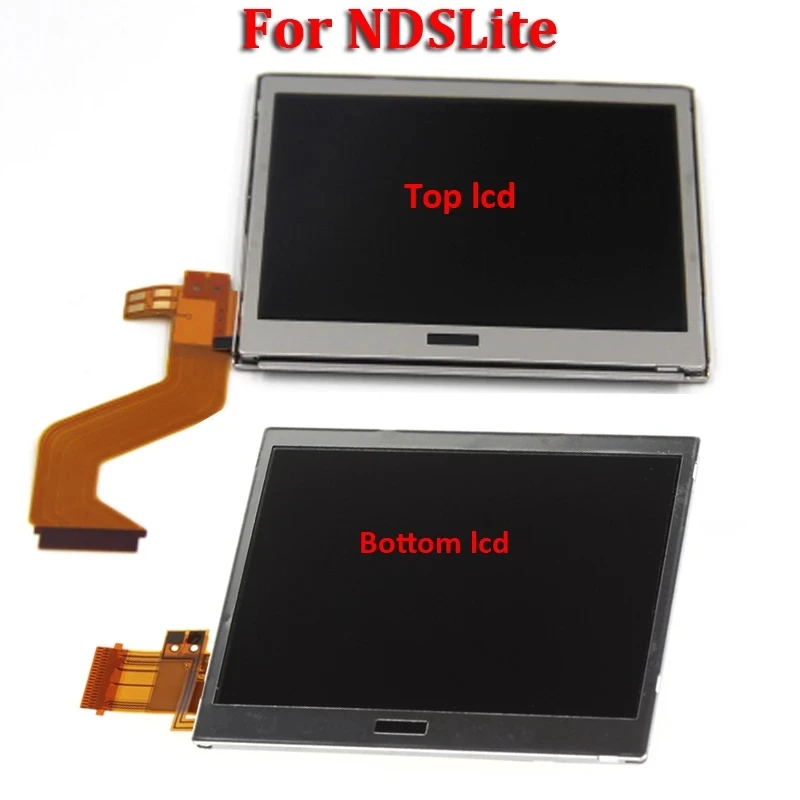 Hohe Qualität Boden & Ober LCD Display Bildschirm Für Nintend DS Lite/NDS/NDSL/NDSi Neue 3DS /3DS LL XL 2DS/Neue 2DS WIIU Top Niedrigeren