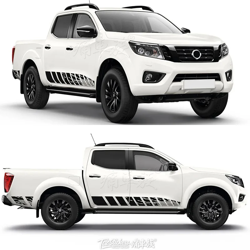 Car stickers FOR Nissan Navara Stealth pickup car decoration modified body stickers