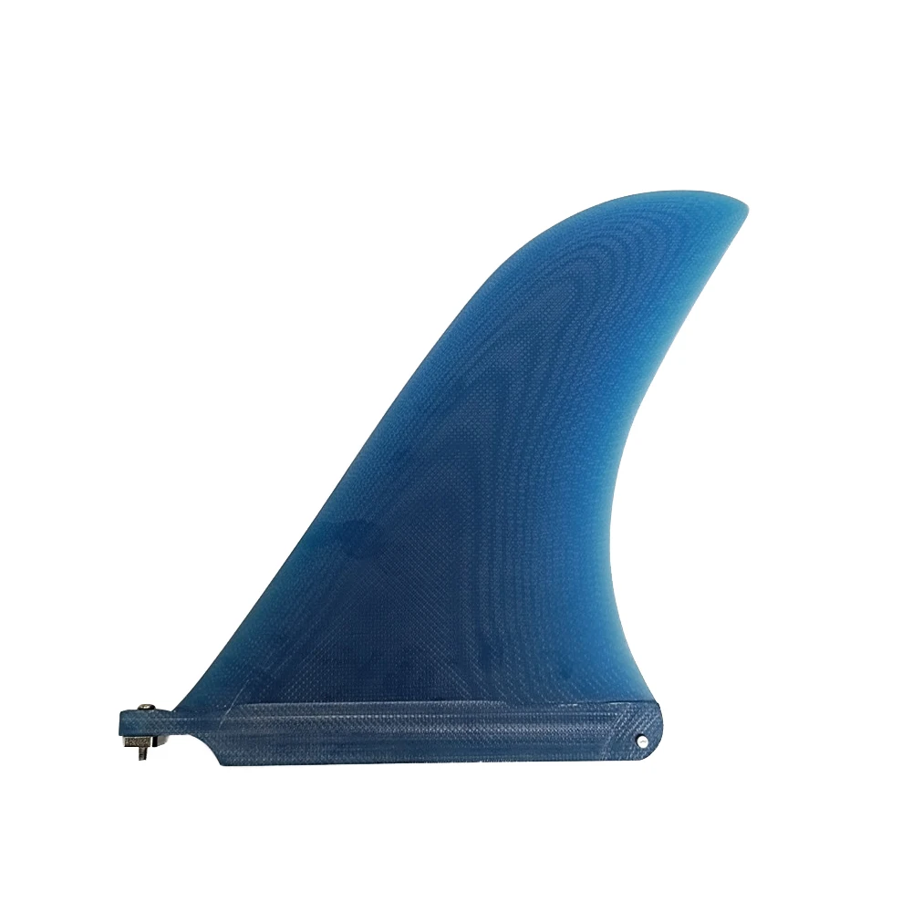 

SUP board fin Longboard Fins Fiberglass 9‘’ Length SUP Single Fin Red/Blue Color Fin UPSURF Surfboard Fin 9 Length